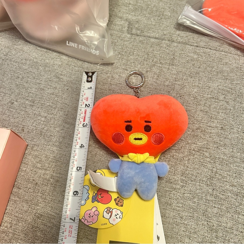 BT21 Line Friends Tata Plush Keychain